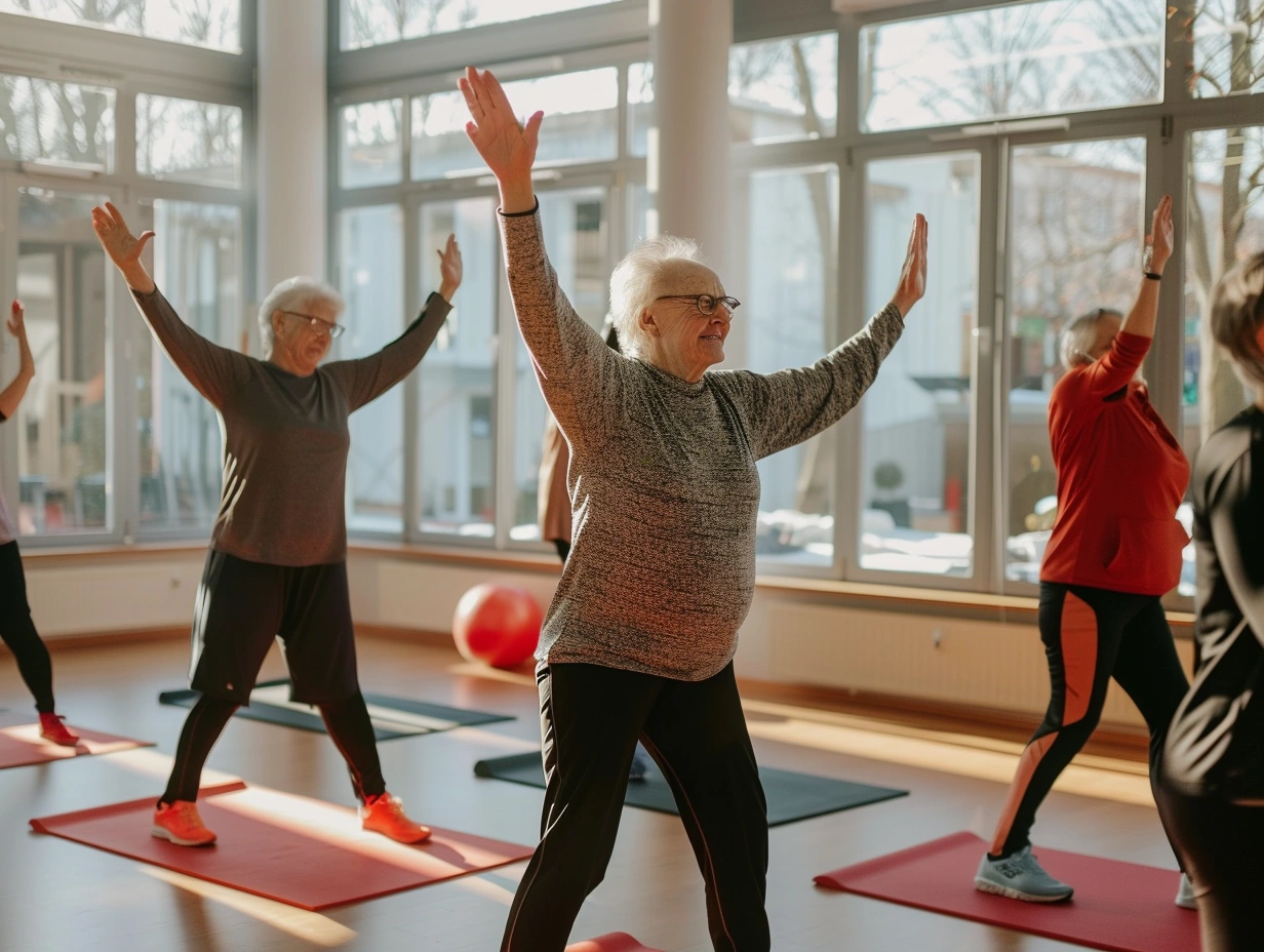 Групове заняття для пенсіонерів