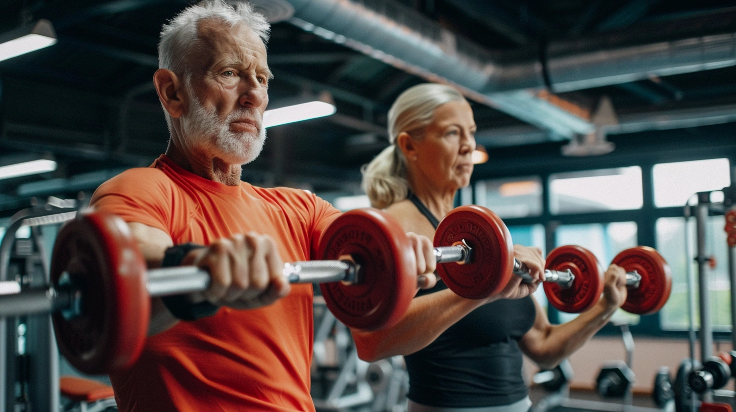 Силові вправи для пенсіонерів